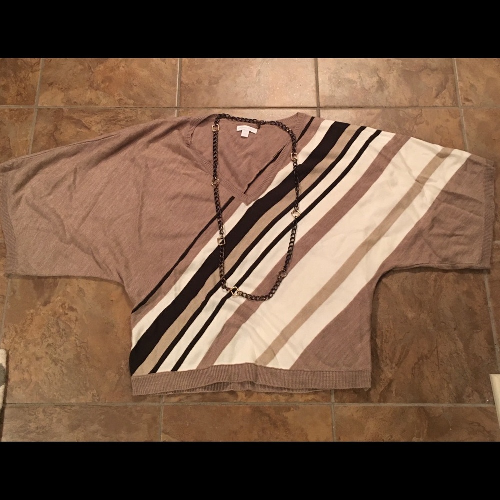 Dolman sleeved sweater